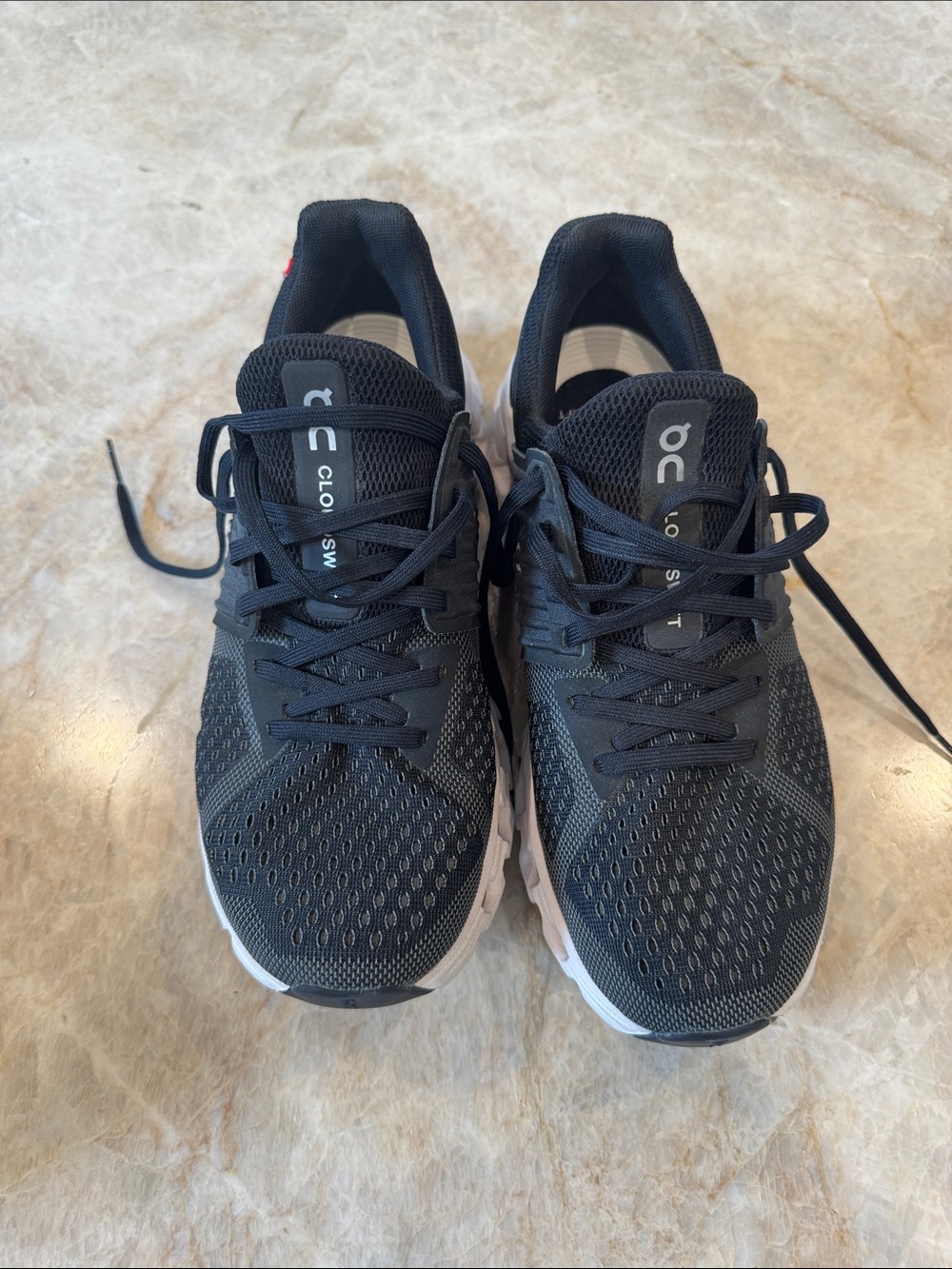 On Running Women's Black Athletic Running Shoes